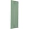 Ekena Millwork True Fit PVC Hastings Fixed Mount Shutters, Track Green, 12W x 45H, PR TFP001HS12X045TG - alternate 11